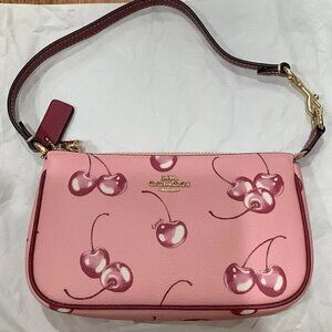 Coach Nolita 19 Pink Cherry Print Bag